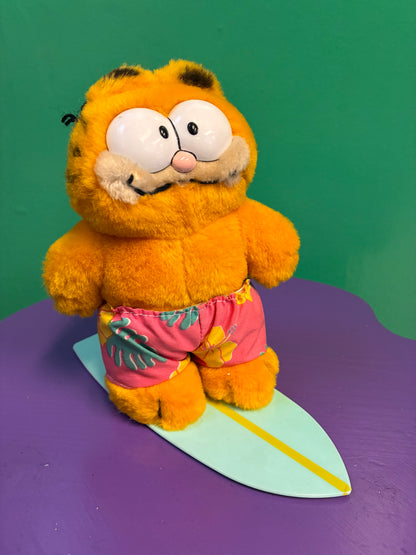 1980's・Dakin・Garfield・Surfing・Plush /ビンテージ・ガーフィールド・サーフィン・ぬいぐるみ
