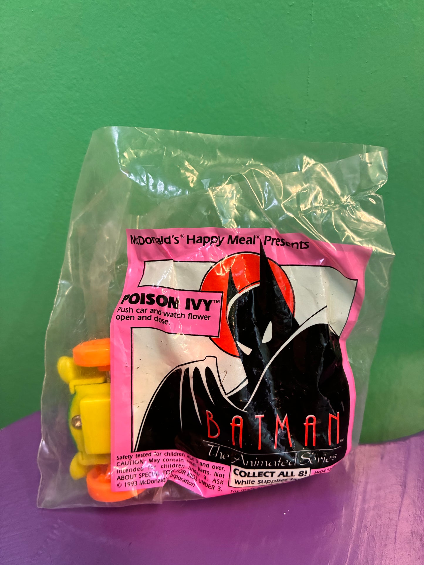 1993・McDonald's・BAT MAN・Poison Ivy・Meal Toy / マクドナルド・バットマン・ポイズンアイビー・ミールトイ