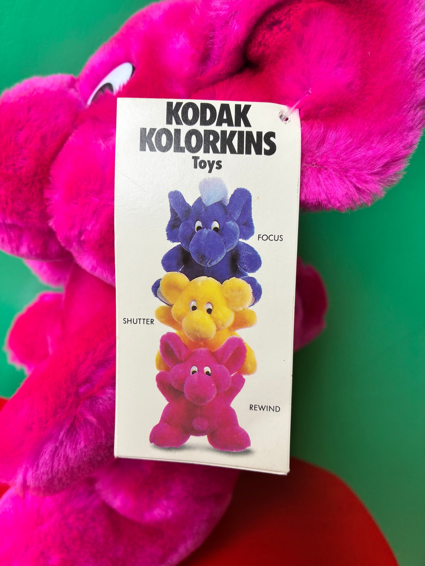 Kodak Kolorkins・Rewind / ビンテージ・コダック カラーキンズ・リワインド・ぬいぐるみ