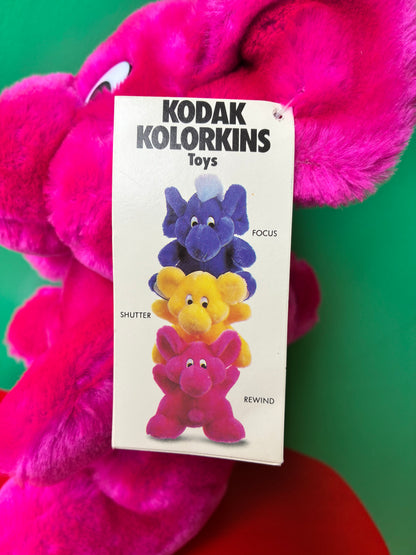 Kodak Kolorkins・Rewind / ビンテージ・コダック カラーキンズ・リワインド・ぬいぐるみ