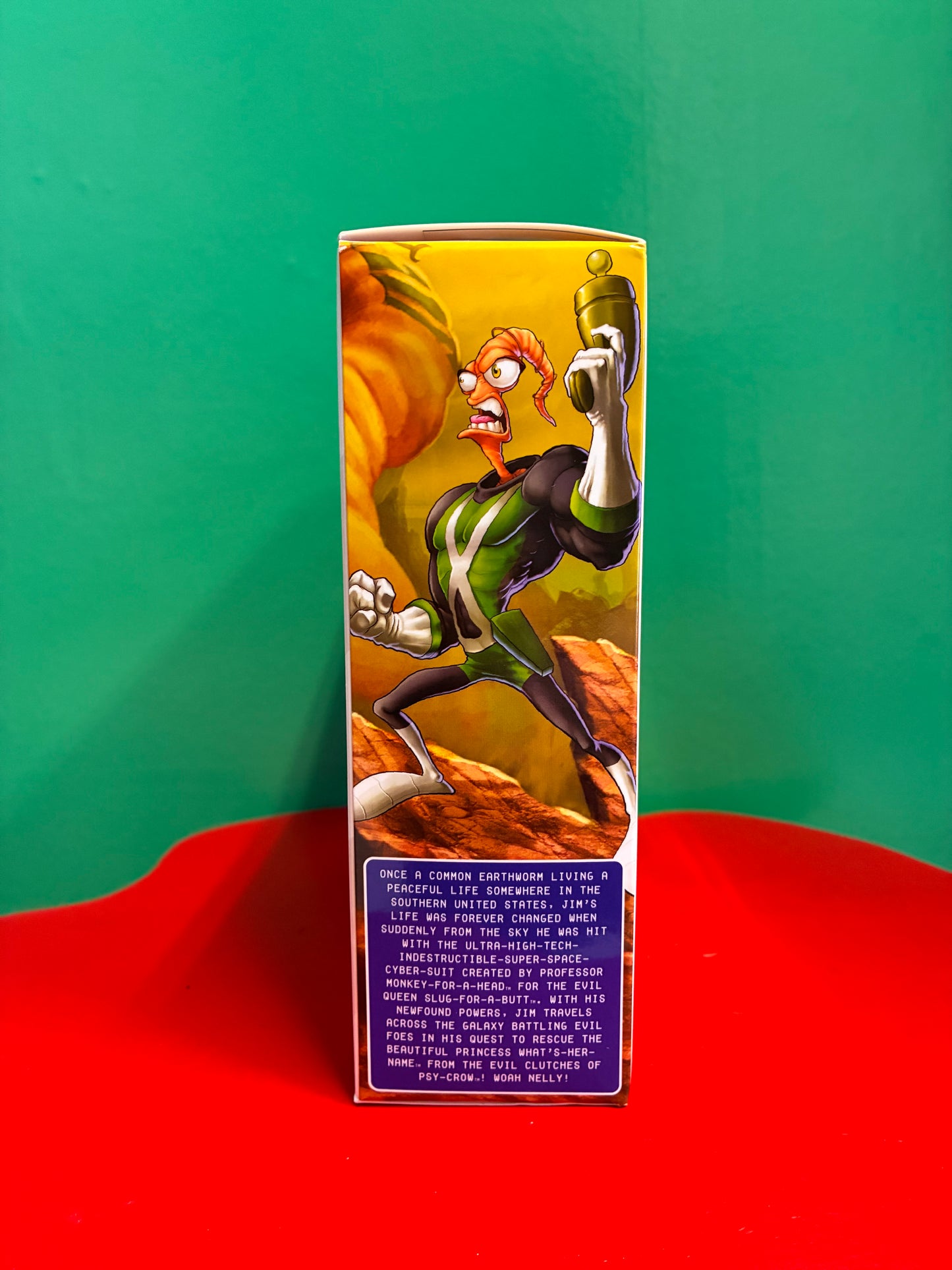 Earthworm Jim With Snott・Action Figures / アースワームジム ウィズ スノット・アクションフィギュア