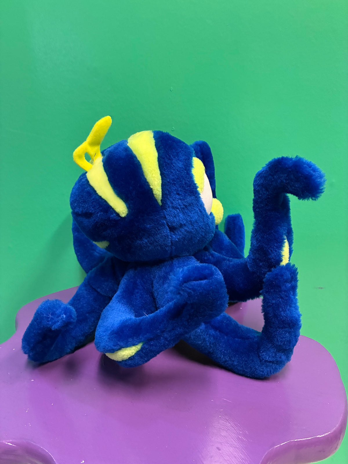 Classic Toy Co.・Blue Octopus・Plush / クラシックトイカンパニー・ビンテージ・ブルー・タコ・ぬいぐるみ