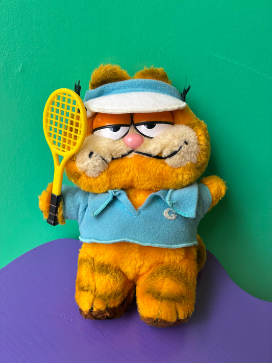 1980's・Garfield・Tennis /ビンテージ・ガーフィールド・テニス・ぬいぐるみ