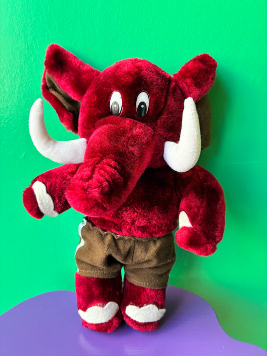 Burgandy・Elepahnt・Plush / バーガンディ・ゾウ・ぬいぐるみ