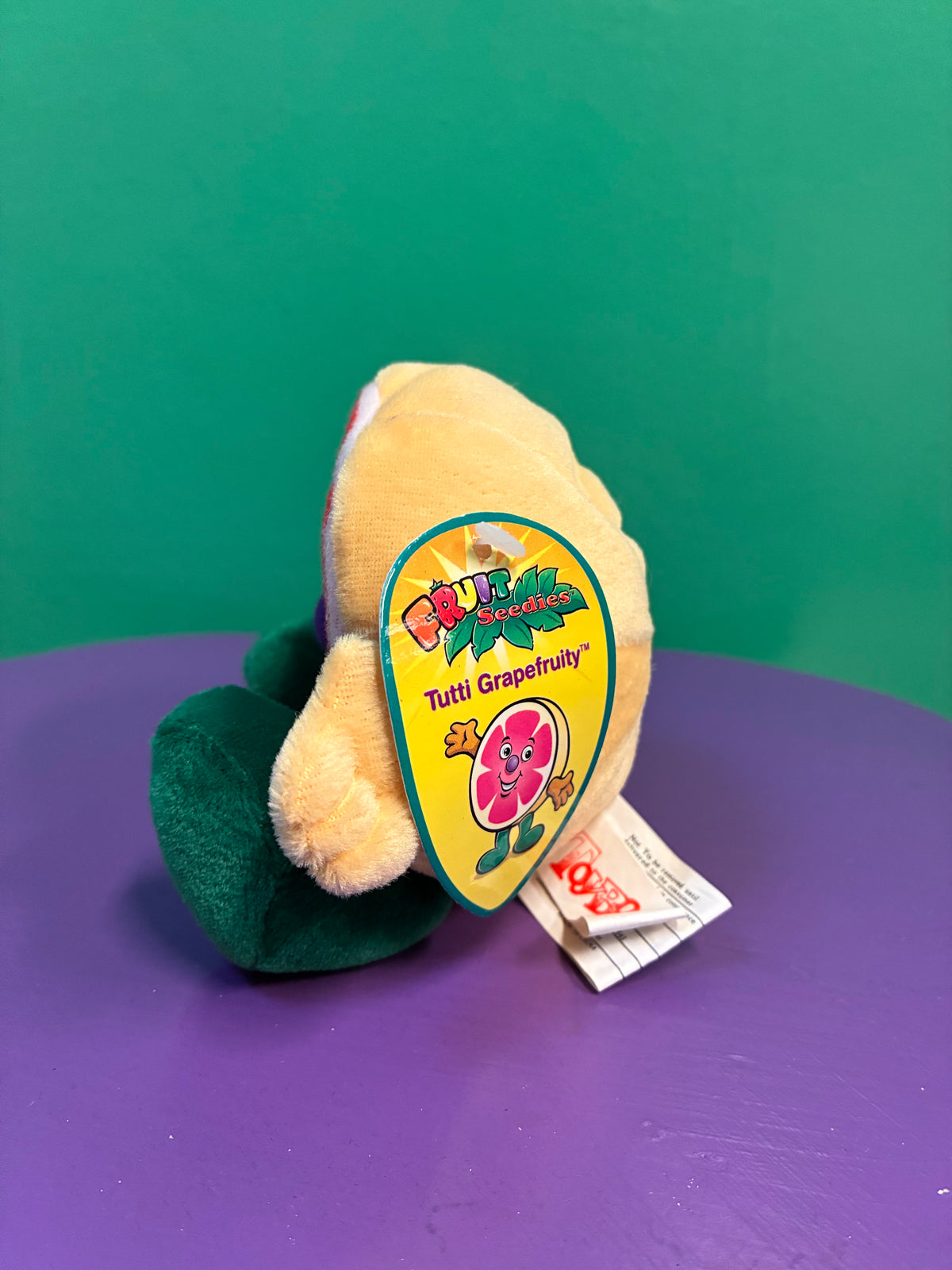 1990's・Fruit Seedies・Tutti Grapefruity・Beanbag Plush / フルーツシーディーズ・グレープフルーツ・ぬいぐるみ