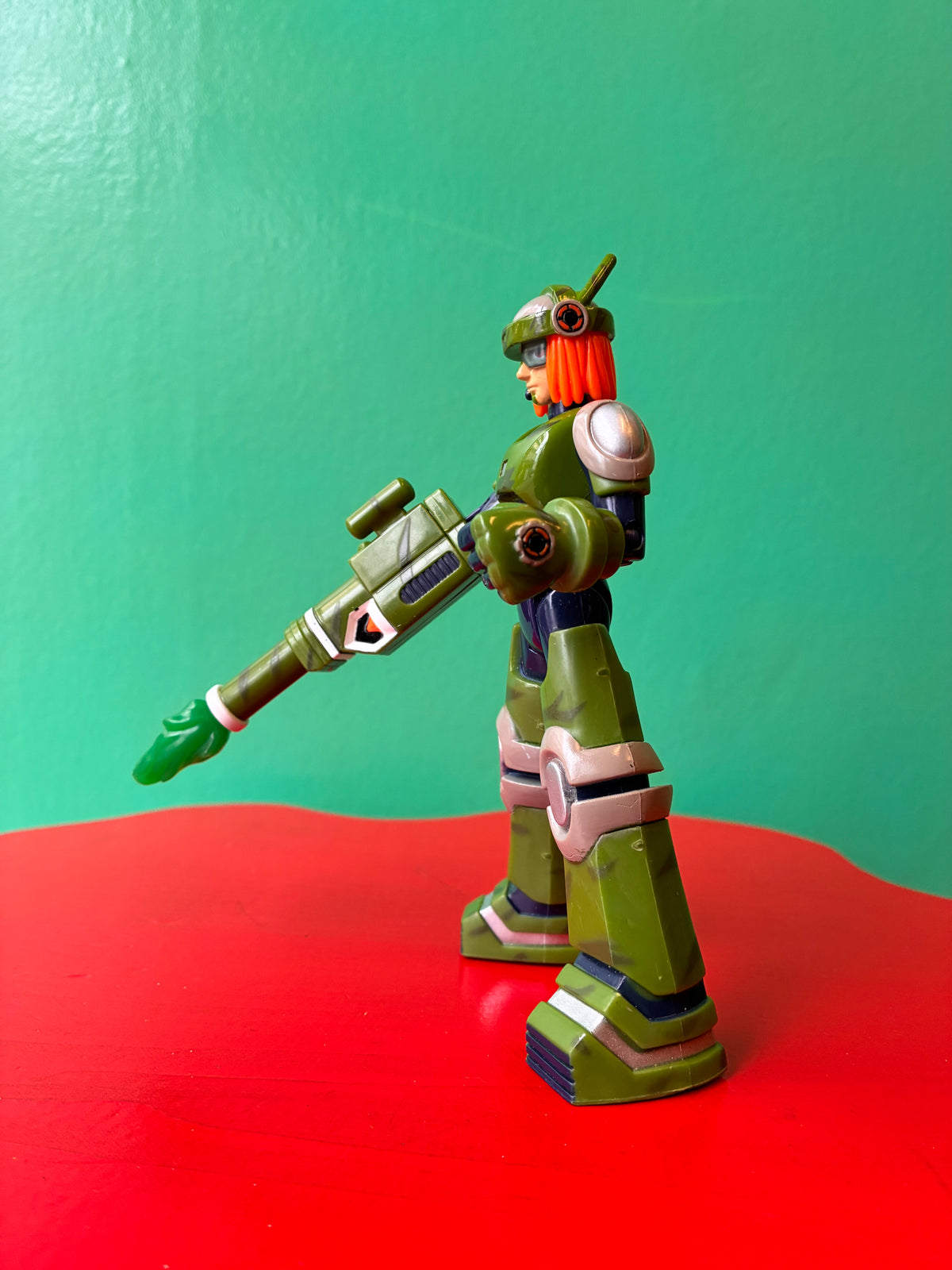 2004・Mattel・Megaman NT Warrior・Action Figure / マテル・ロックマンエグゼ・サーチマン・フィギュア