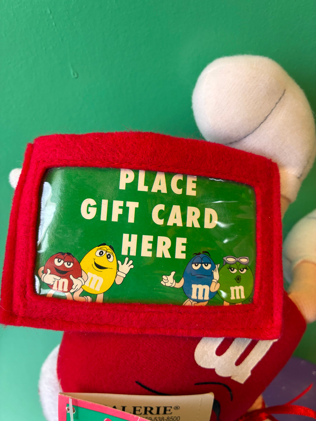Galerie・M&M’S・Red・Santa Hat・Plush / エムアンドエムズ・レッド・クリスマス・サンタ帽・ぬいぐるみ