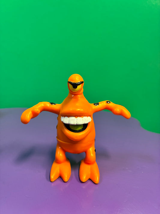 Wendy's・Applause・Alien・Orange・PVC・Figures / ウェンディーズ・アプローズ・エイリアン・オレンジ・フィギュア