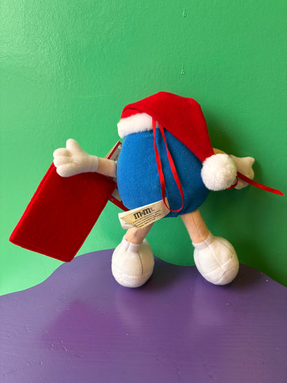 Galerie・M&M’S・Blue・Santa Hat・Plush / エムアンドエムズ・ブルー・クリスマス・サンタ帽・ぬいぐるみ