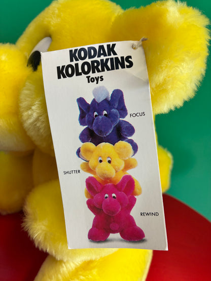 Kodak Kolorkins・Shutter / ビンテージ・コダック カラーキンズ・シャッター・ぬいぐるみ