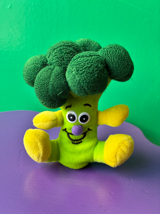 1990's・Veggie Friend Seedies・Beanbag Plush / ベジフレンズ・ブロッコリー・ぬいぐるみ