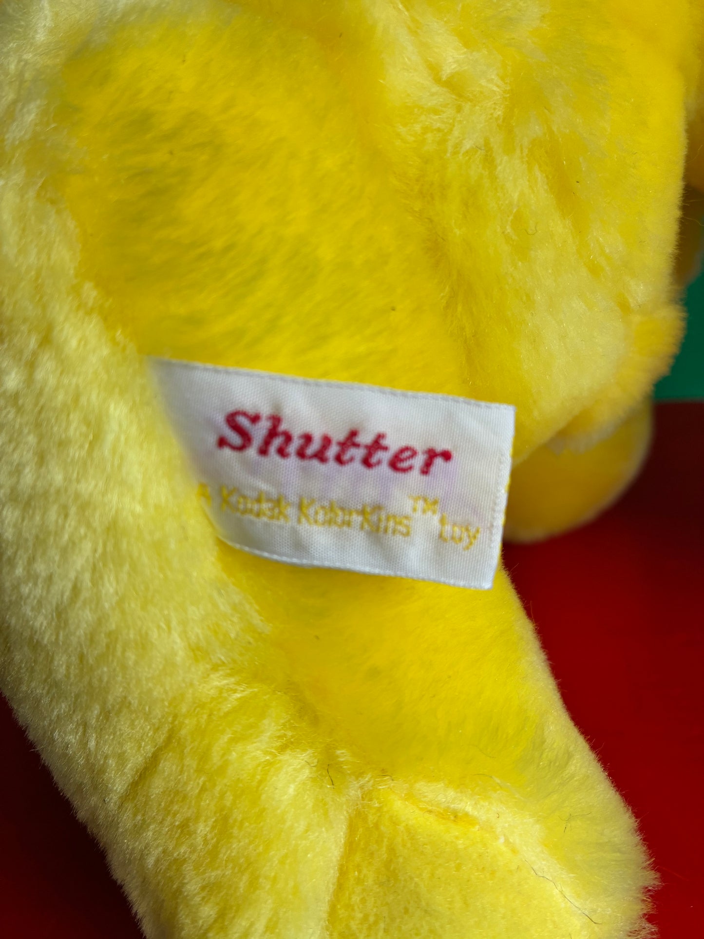 Kodak Kolorkins・Shutter / ビンテージ・コダック カラーキンズ・シャッター・ぬいぐるみ