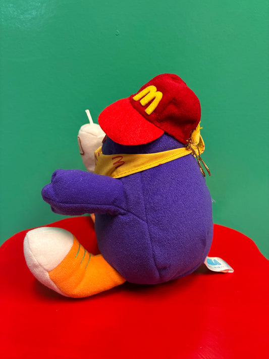 SEGA・Grimace・McDonald's・Plush / セガ・マクドナルド・グリマス・スカーフ・ぬいぐるみ