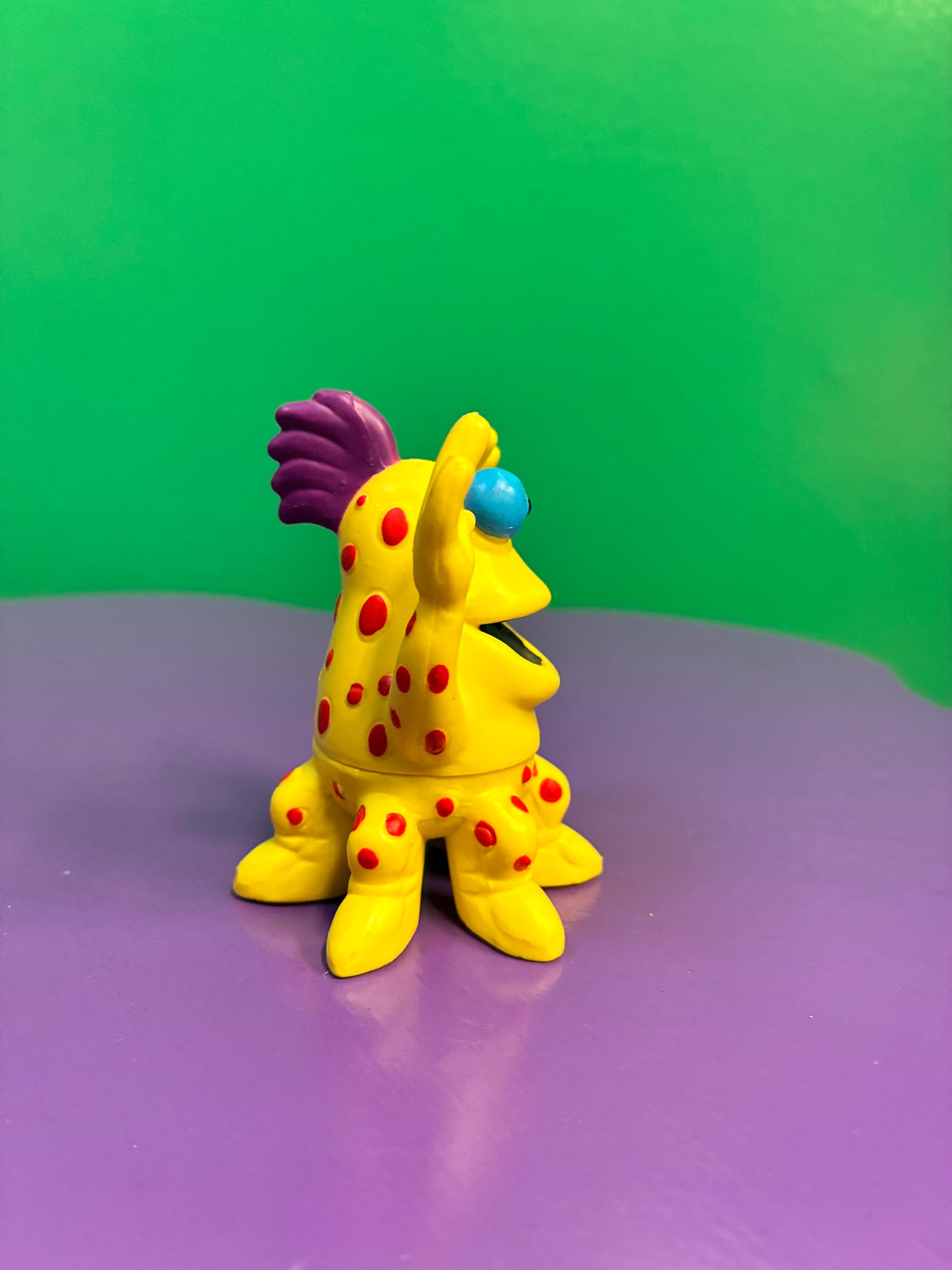 Wendy's・Applause・Alien・Yellow・PVC・Figures / ウェンディーズ・アプローズ・エイリアン・イエロー・フィギュア