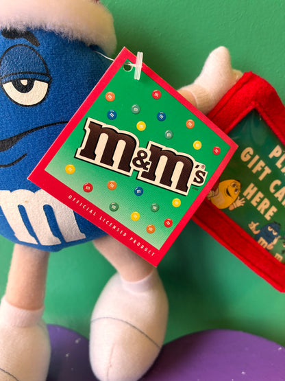 Galerie・M&M’S・Blue・Santa Hat・Plush / エムアンドエムズ・ブルー・クリスマス・サンタ帽・ぬいぐるみ