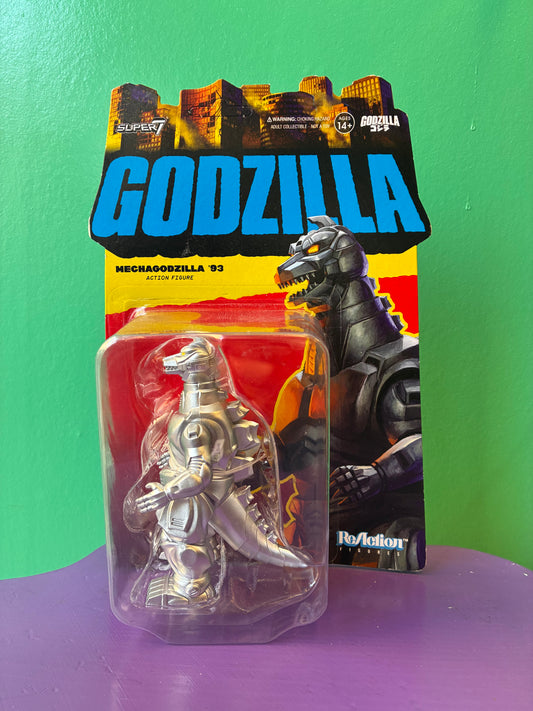 【台紙痛みあり】Super7・Toho・ReAction Figures・Mecha Godzilla '93 / スーパー7・東宝・メカゴジラ・1993・フィギュア