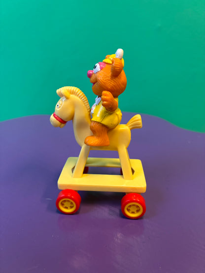 1986・McDonald's・ Muppet Babies・Fozzie・Meal Toy / マクドナルド・マペットベイビーズ・フォジー・ミールトイ