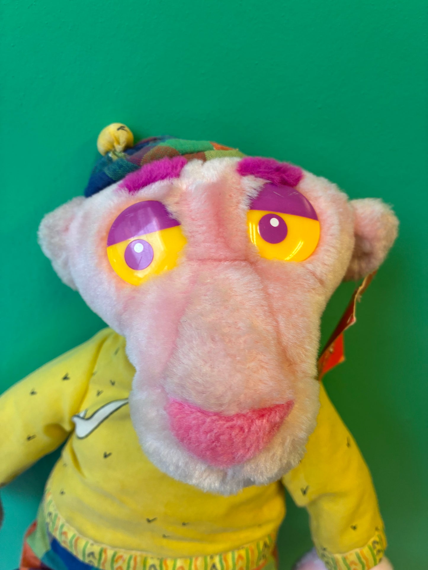 1999・KELLYTOY・U.A.C.・Pink Panther・Golfer・Plush / ピンクパンサー・ゴルファー・ぬいぐるみ