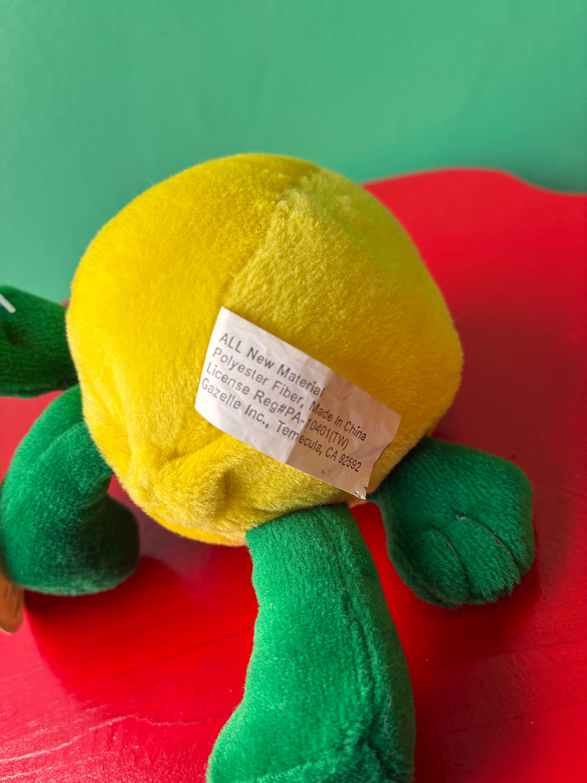 1990's・Fruit Seedies・Luis Lemon・Beanbag Plush / フルーツシーディーズ・レモン・ぬいぐるみ