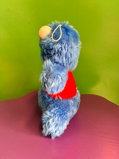 1983・Playskool・Sesame Street・Cookie Monster・Plush・セサミストリート・クッキーモンスター・ぬいぐるみ