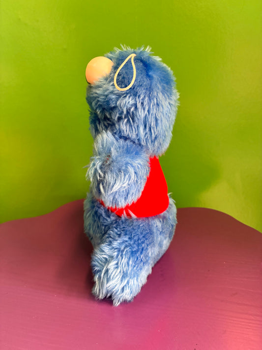 1983・Playskool・Sesame Street・Cookie Monster・Plush・セサミストリート・クッキーモンスター・ぬいぐるみ