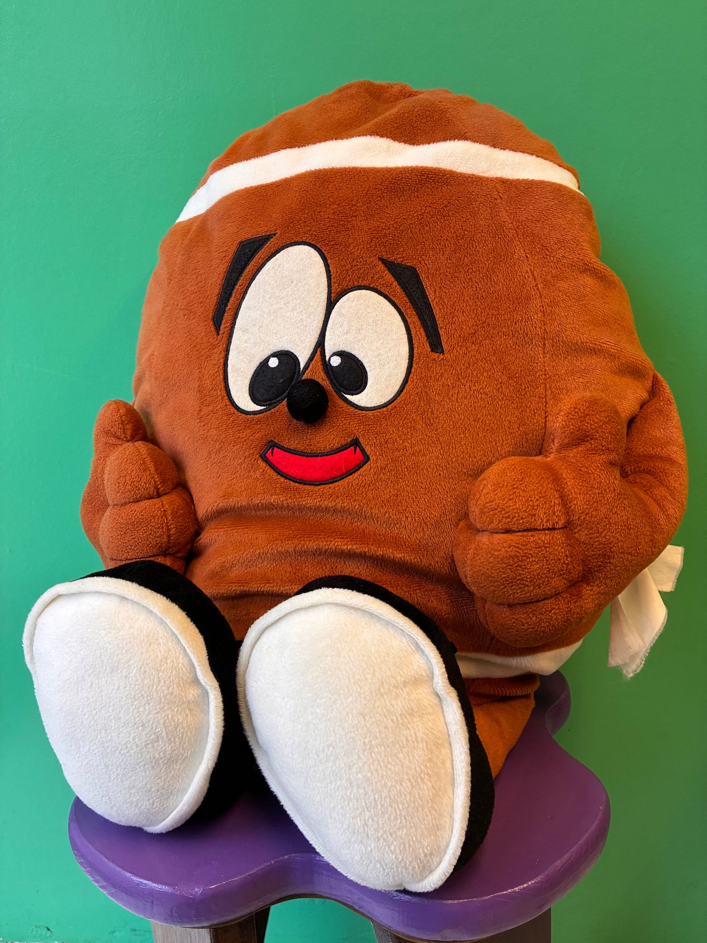 1990's・Kentex International・Rugby Ball Guy・Plush/ ラグビーボール・クッション・ぬいぐるみ