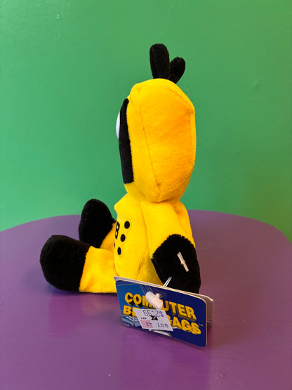 1990's・Dan Dee・Computer Bean Bags "WEB"・Yellow  /ビンテージ・ダンディー・コンピューター・ぬいぐるみ