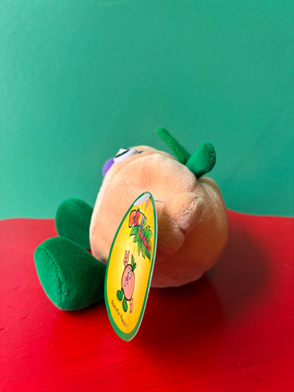 1990's・Fruit Seedies・Peaceful Peach・Beanbag Plush / フルーツシーディーズ・ピースフル ピーチ・桃・ぬいぐるみ