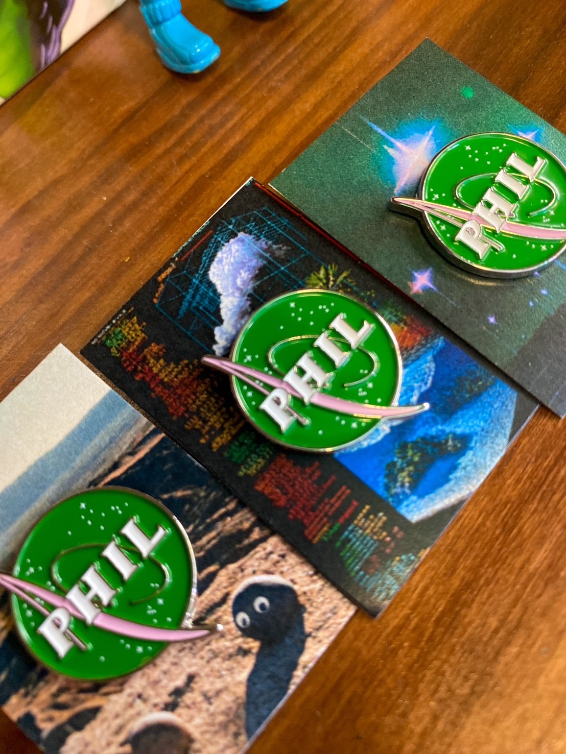 PHIL COSMIC PINS