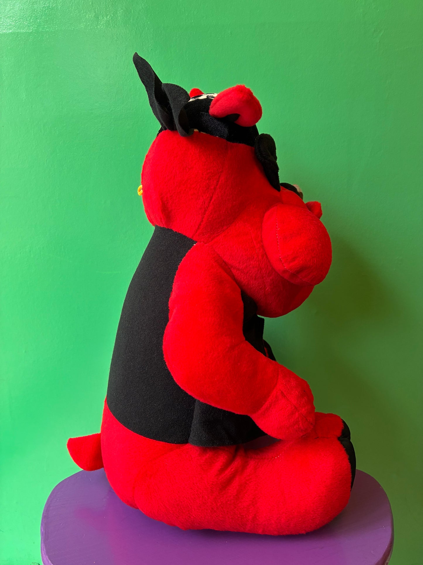 1993・Classic Toy Co・Bulldog・Plush / ビンテージ・ブルドッグ・タバコ・ぬいぐるみ