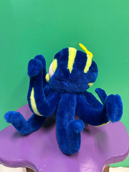 Classic Toy Co.・Blue Octopus・Plush / クラシックトイカンパニー・ビンテージ・ブルー・タコ・ぬいぐるみ