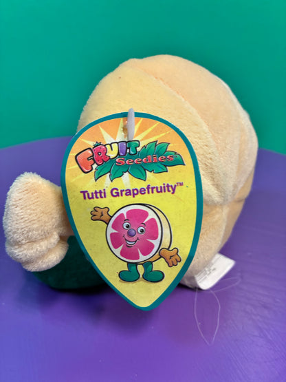 1990's・Fruit Seedies・Tutti Grapefruity・Beanbag Plush / フルーツシーディーズ・グレープフルーツ・ぬいぐるみ