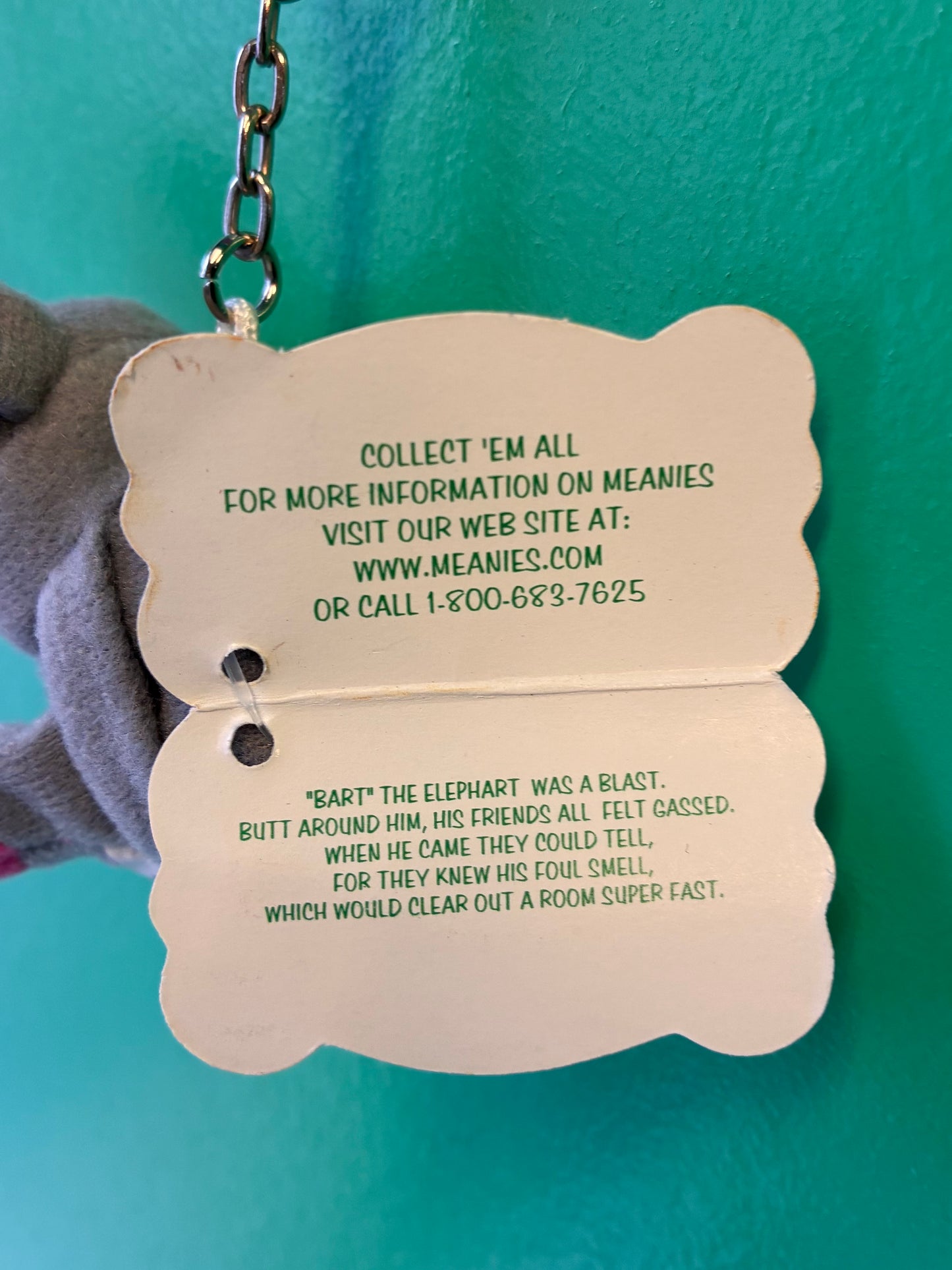 Meanies・"Bart" Elephant・Keychain / ミーニーズ・オナラゾウ・キーチェーン