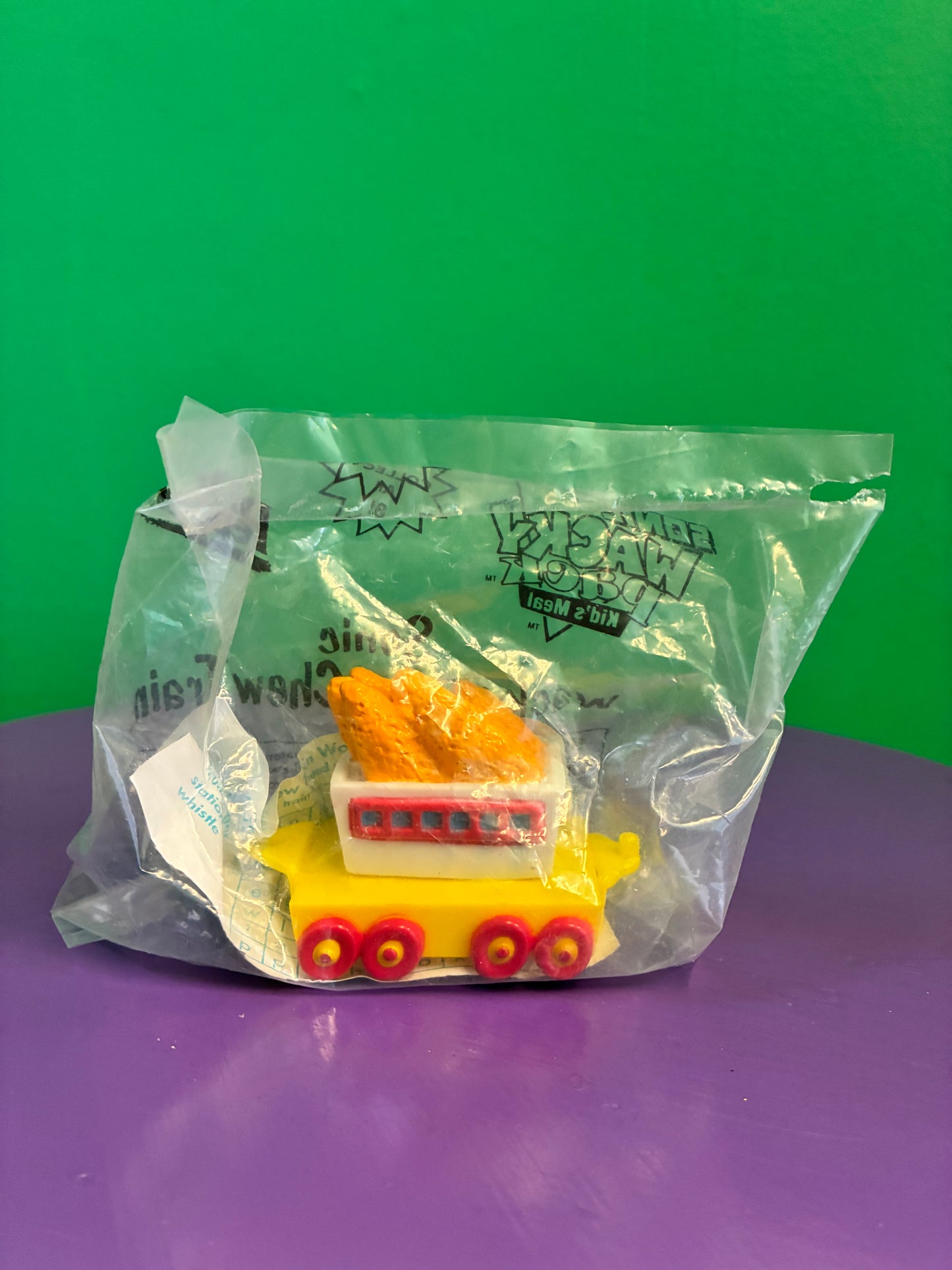 Sonic  Drive In・Wacky Chew Chew Train・Meal Toy / ソニックドライブイン・ミールトイ・セット