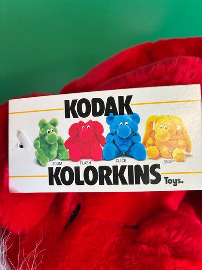 Kodak Kolorkins・Flash / ビンテージ・コダック カラーキンズ・フラッシュ・ぬいぐるみ