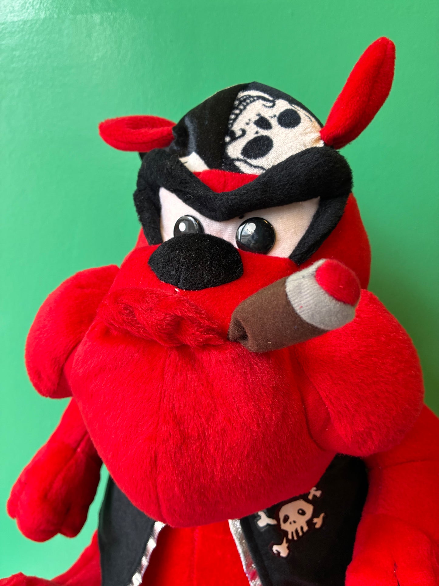 1993・Classic Toy Co・Bulldog・Plush / ビンテージ・ブルドッグ・タバコ・ぬいぐるみ
