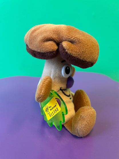 1990's・Veggie Friend Seedies・Moy Mushroom・Beanbag Plush / ベジフレンズ・キノコ・ぬいぐるみ
