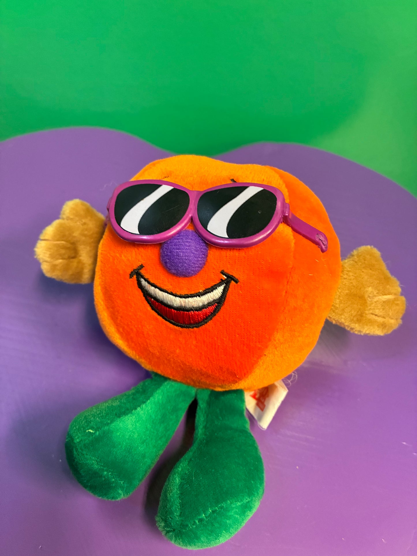 Toy Box・Orange・Sunglasses・Plush / オレンジ・サングラス・ぬいぐるみ