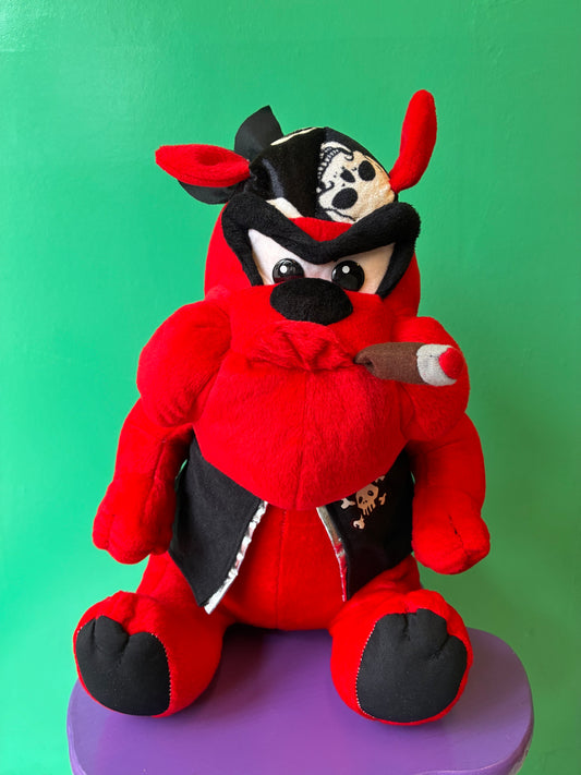 1993・Classic Toy Co・Bulldog・Plush / ビンテージ・ブルドッグ・タバコ・ぬいぐるみ