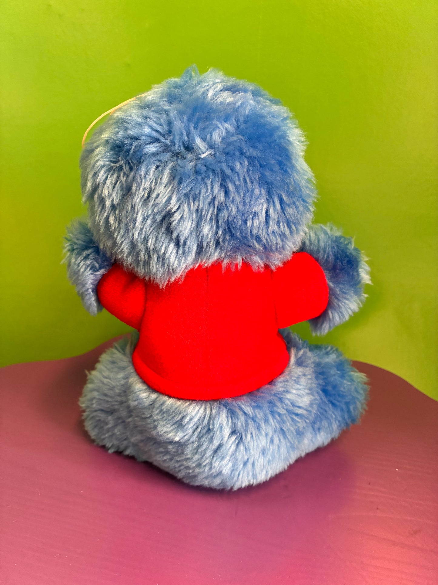 1983・Playskool・Sesame Street・Cookie Monster・Plush・セサミストリート・クッキーモンスター・ぬいぐるみ
