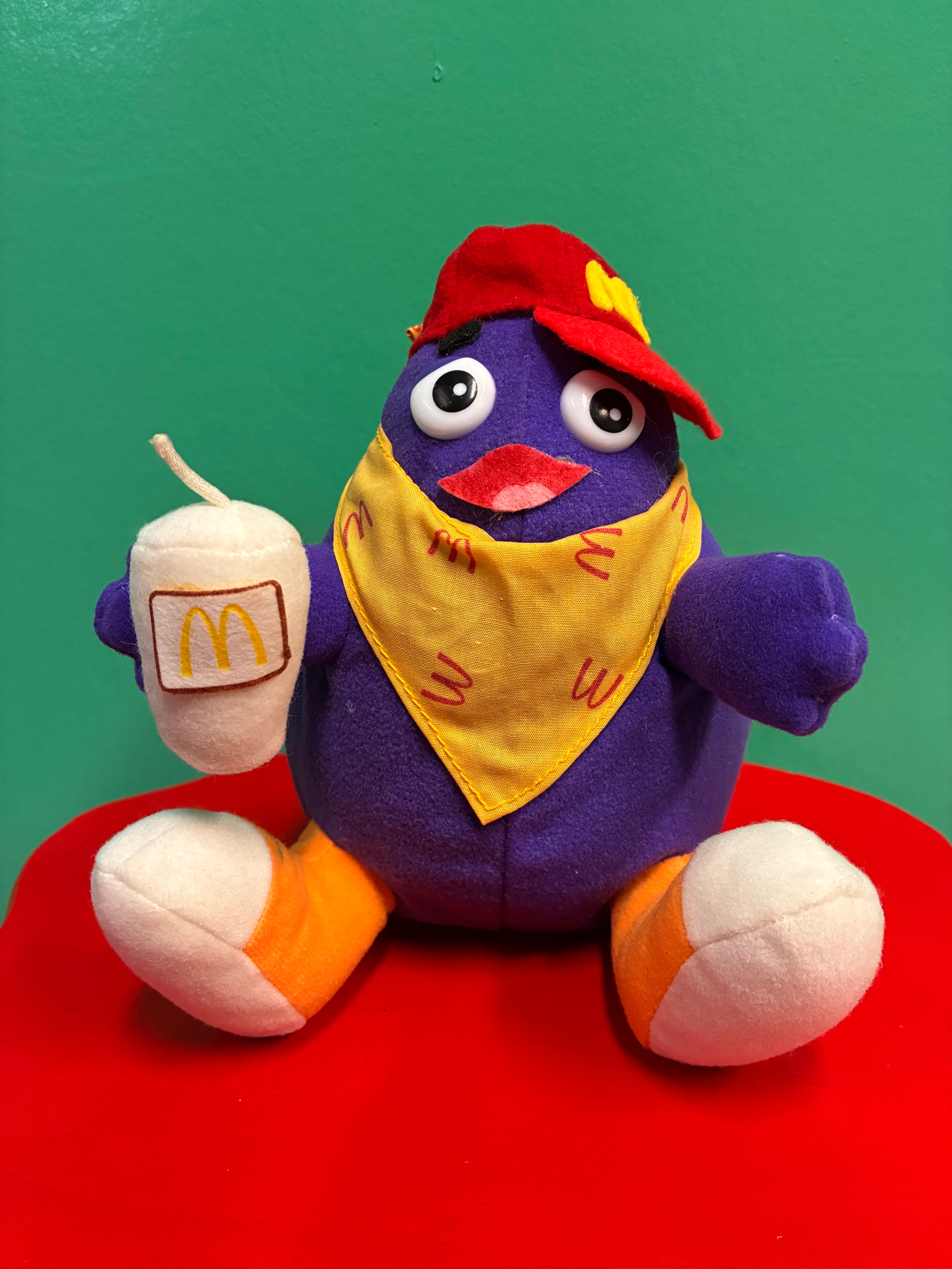 McDonald's Grimace ぬいぐるみ　グリマス SEGA・Grimace・McDonald's・Plush / セガ・マクドナルド・グリマス