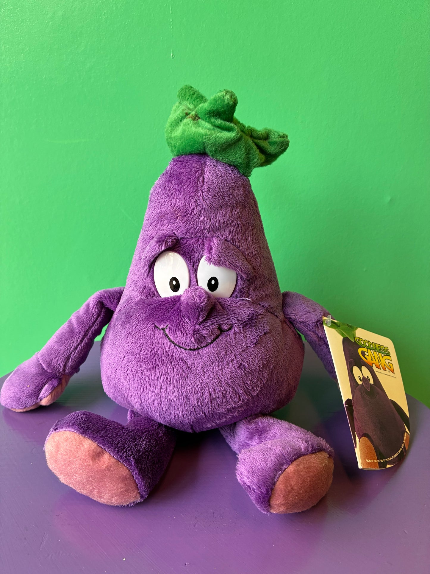 Goodness Gang・Alfie Aubergine  / グッドネスギャング・アルフィー オーベルジーヌ・茄子・ぬいぐるみ