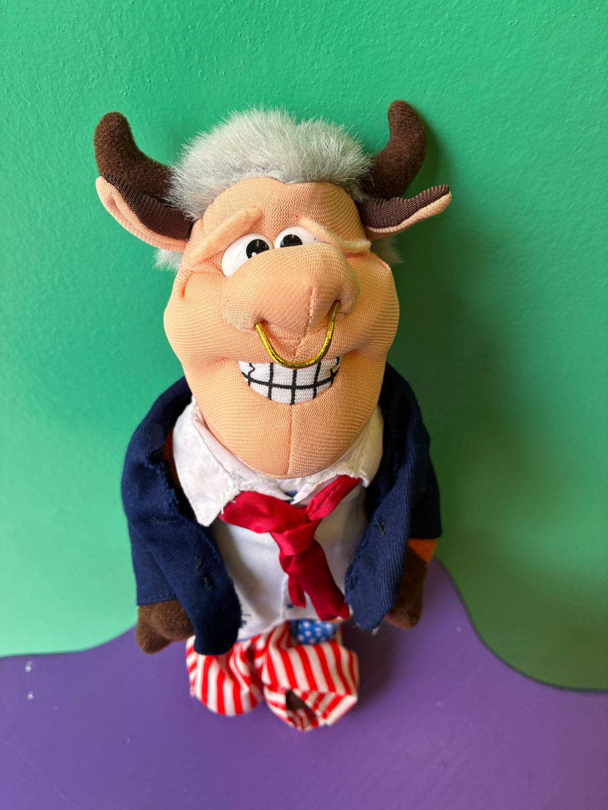 Meanies・Bull Clinton・Plush / ミーニーズ・ブルクリントン・ぬいぐるみ