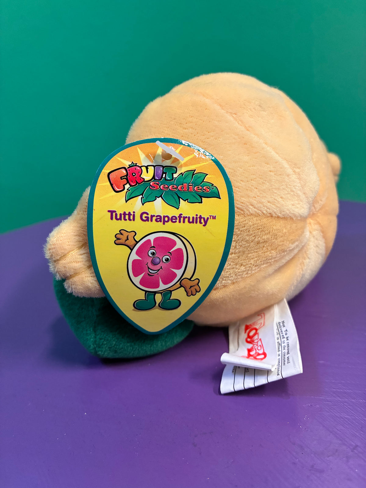 1990's・Fruit Seedies・Tutti Grapefruity・Beanbag Plush / フルーツシーディーズ・グレープフルーツ・ぬいぐるみ