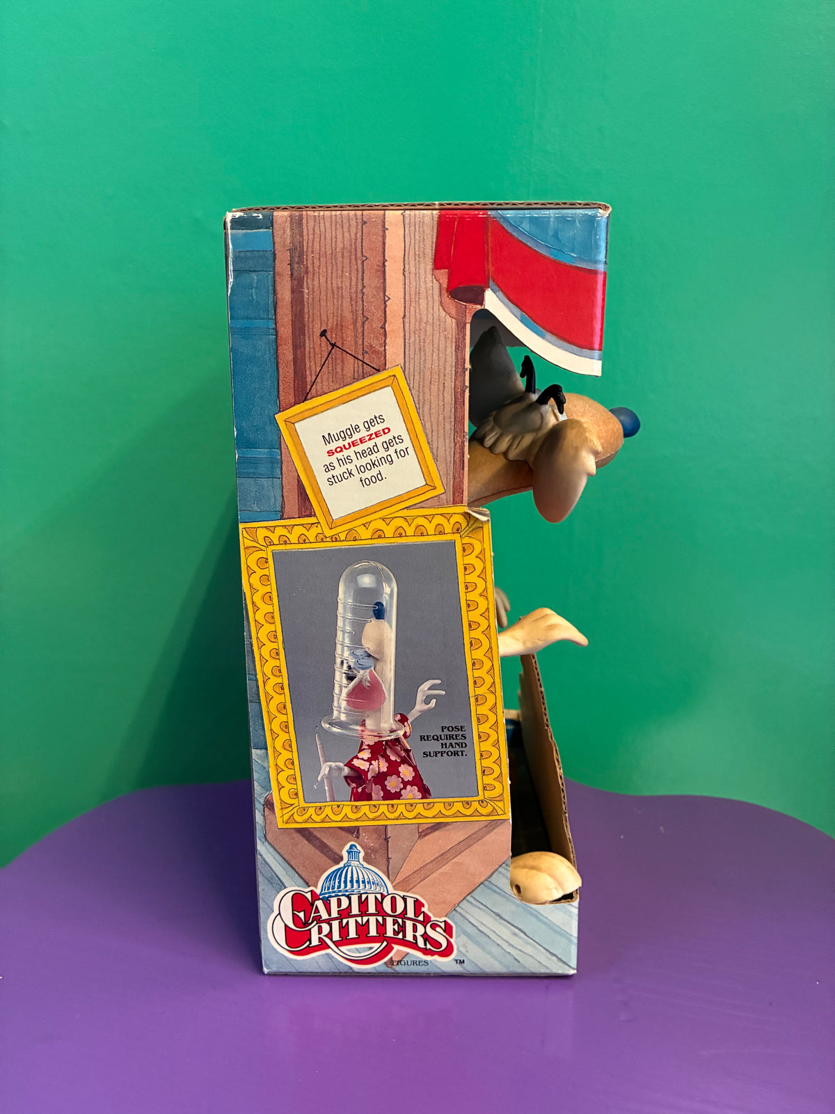 Capitol Critters・Squash Em・Muggle・figure / キャピトルクリッターズ・マグル・アクションフィギュア