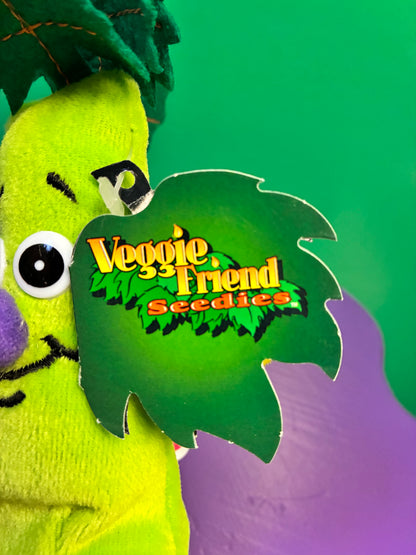 1990's・Veggie Friend Seedies・Crunchy Celery・Beanbag Plush / ベジフレンズ・セロリ・ぬいぐるみ