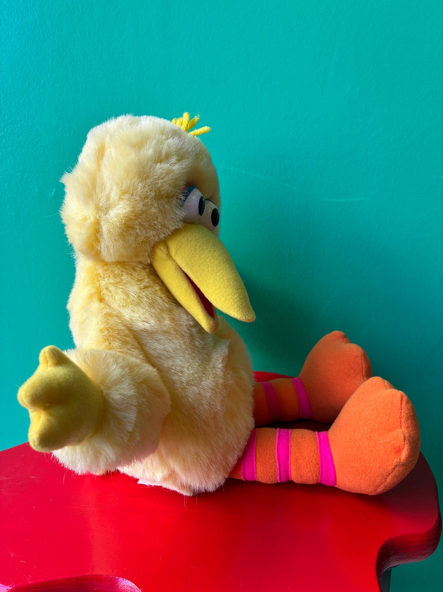 1996・TYCO・SESAME STREET・Big Bird・Plush / セサミストリート・ビッグバード・ぬいぐるみ