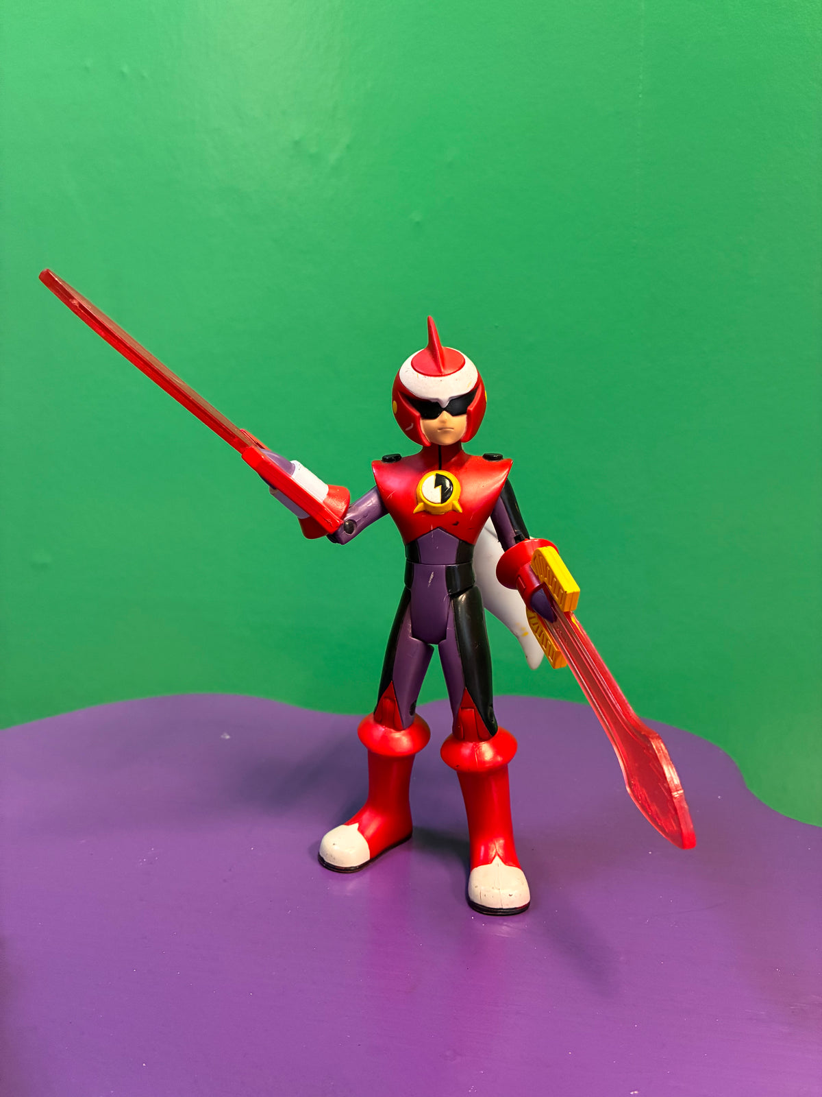 2004・Mattel・Megaman NT Warrior・Action Figure / マテル・ロックマンエグゼ・ブルース・フィギュア