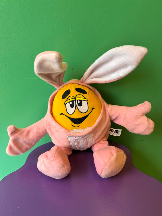 M&M’S・Bendable・Plush・Easter Bunny・Pink・Plush / エムアンドエムズ・イースター エッグ・ウサギ・ピンク・ぬいぐるみ