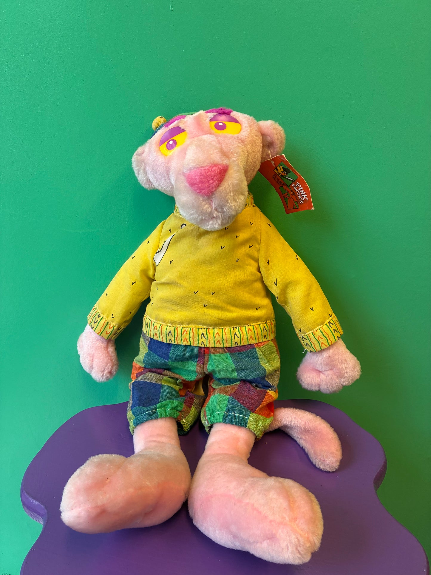1999・KELLYTOY・U.A.C.・Pink Panther・Golfer・Plush / ピンクパンサー・ゴルファー・ぬいぐるみ